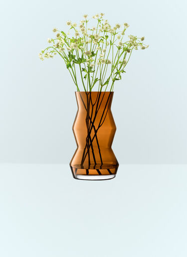 LSA International Large Sculpt Vase Brown wps0691321