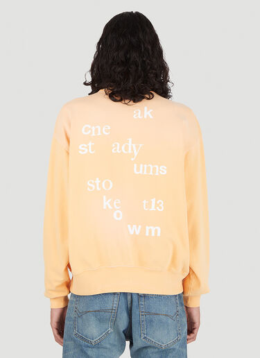 Acne Studios Crewneck Sweatshirt  Orange acn0345007