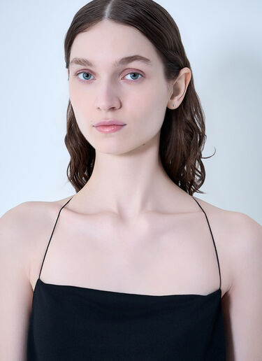 Jacquemus La Robe Abiha Long Dress Black jac0264030