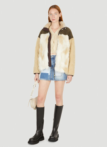 TheOpen Product Brushed Cardigan Beige top0250005