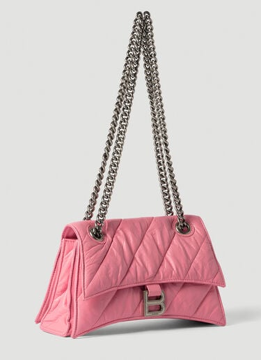 Balenciaga Crush 链带单肩包 粉色 bal0253055