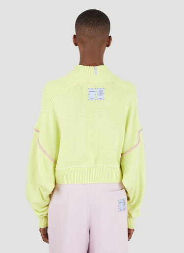 MCQ Mended Sweater Yellow mkq0247011