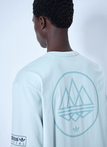 LN-CC® - adidas SPZL: Mod Logo 圆领 T恤 - 灰色 adidas SPZL Mod Logo 圆领 T恤 灰色 aos0164012