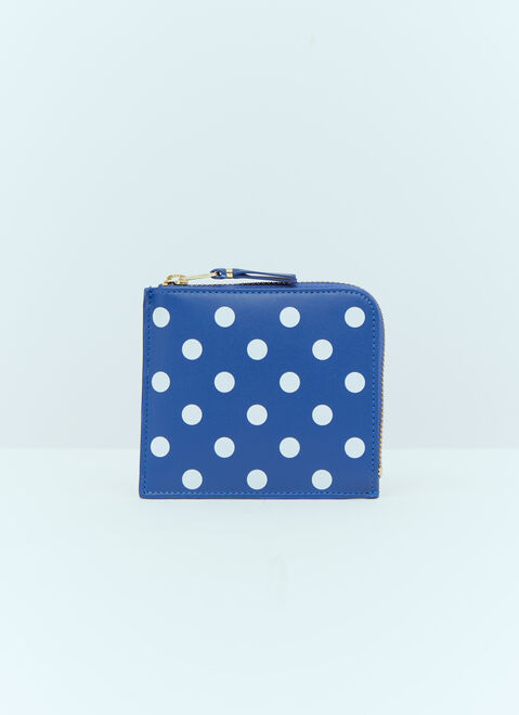 Comme des Garçons Wallet 水玉レザー ウォレット Green cdw0348012