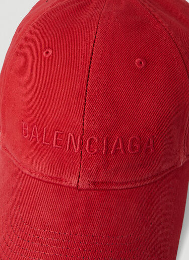 Balenciaga 로고 베이스볼 캡 레드 bal0247104