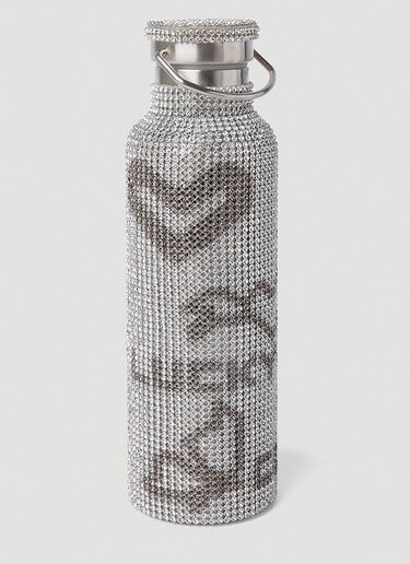 Collina Strada Insulated Embellished Water Bottle Grey cst0251001