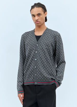 Gucci GG Shadow Cardigan Grey guc0158009