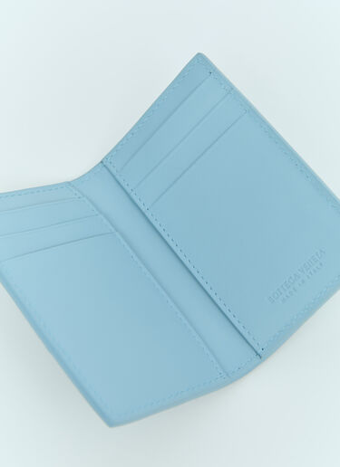 Bottega Veneta Cassette Flap Cardholder Blue bov0156013