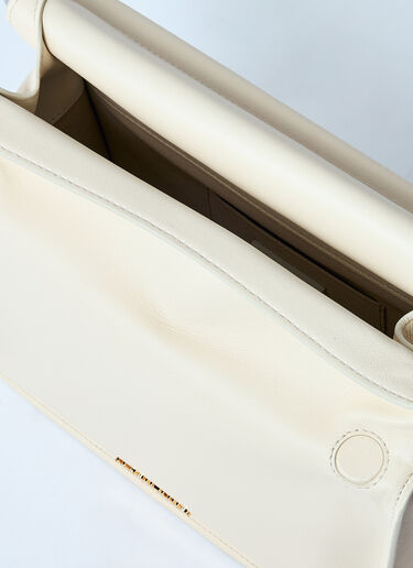 Jacquemus La Pochette Rond Carré Clutch Cream jac0260056