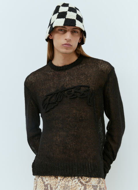 Carhartt WIP Check Knit Bucket Hat Purple wip0155010