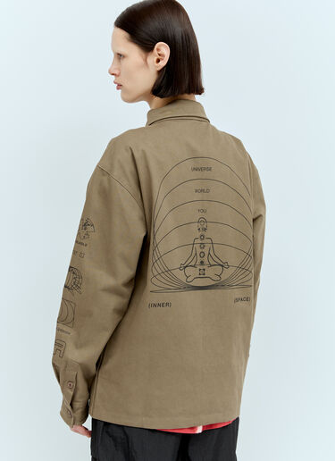 Space Available Inner Space Plant Jacket Khaki spa0356010