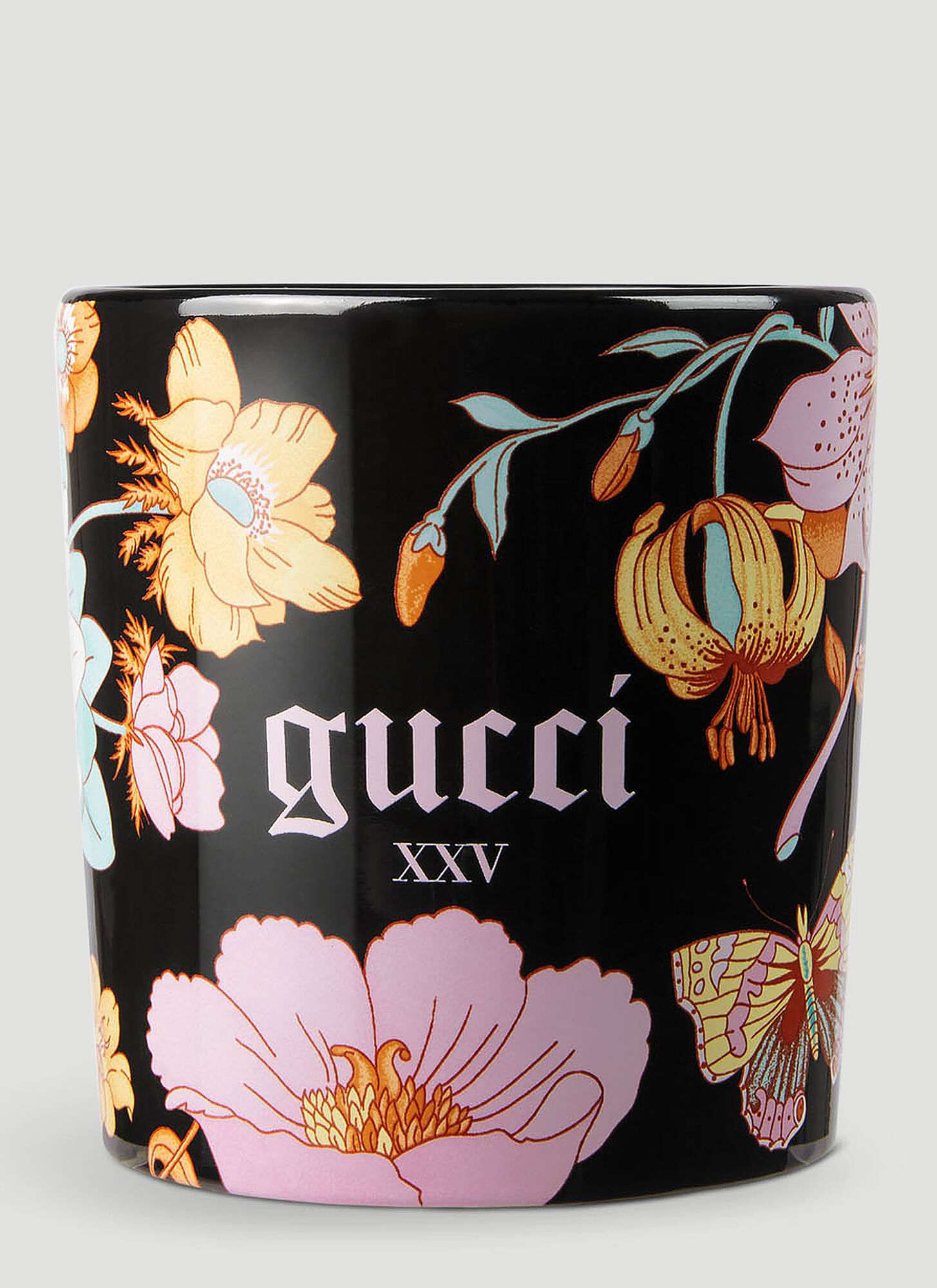 Shop Gucci Flora Candle In Black