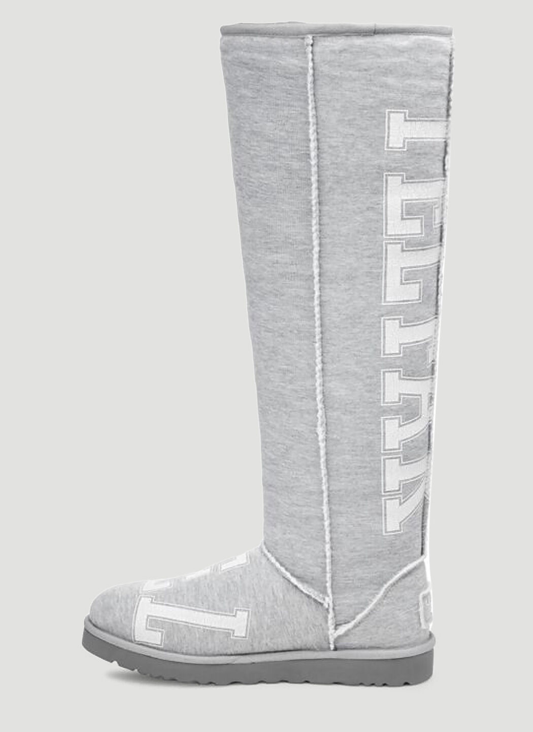 Ugg classic tall discount logo rubber boot