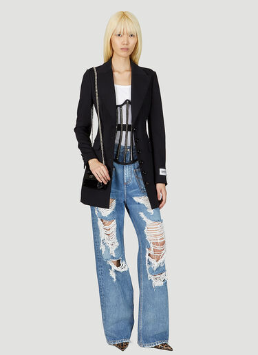 Dolce & Gabbana Kim Backwards Jeans Blue dol0252014