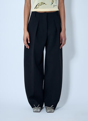 Jacquemus Le Ovalo 长裤  黑色 jac0260002