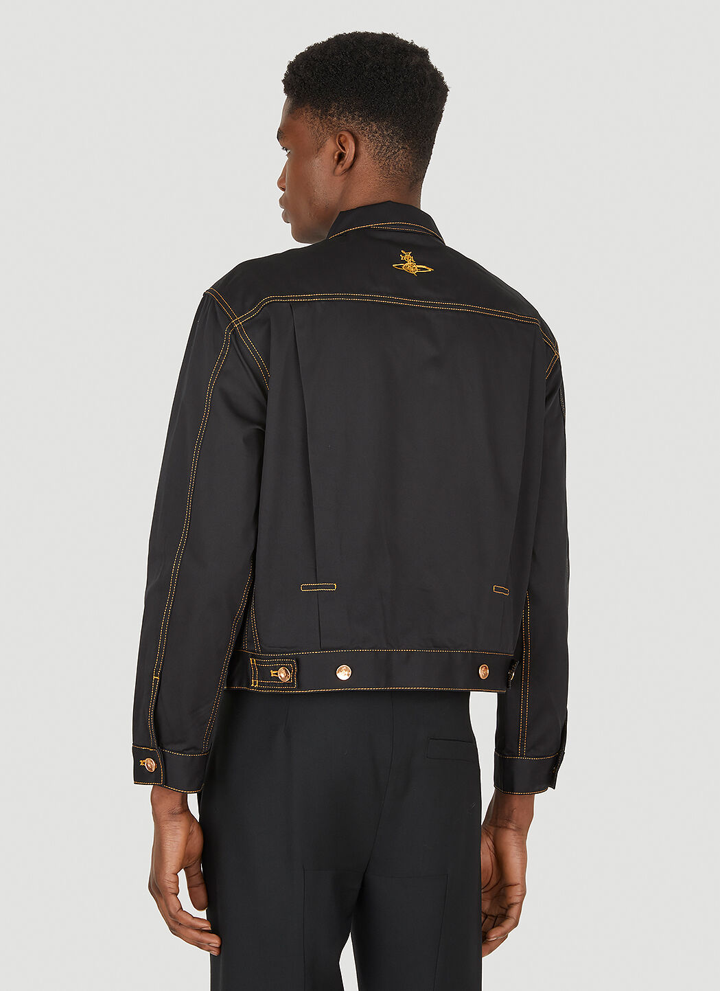 Vivienne westwood denim jacket on sale mens