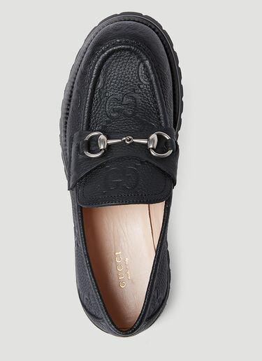 Gucci GG ラグローファー ブラック guc0253096