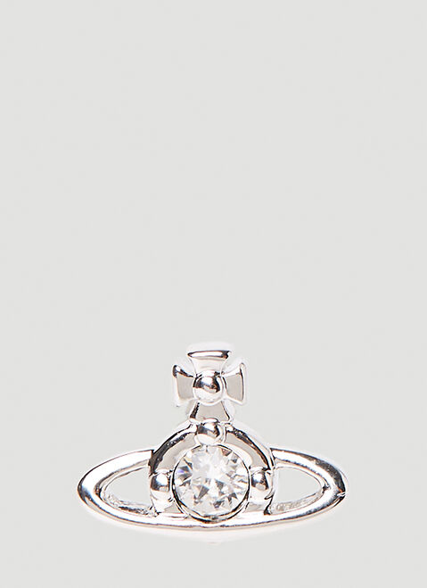 Vivienne Westwood Nano Single Stud Earring White vvw0154011