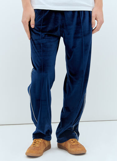 Awake NY Velour Track Pants Navy awk0156014