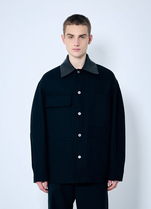 Jil Sander Cotton Twill Jacket Pink jil0159002