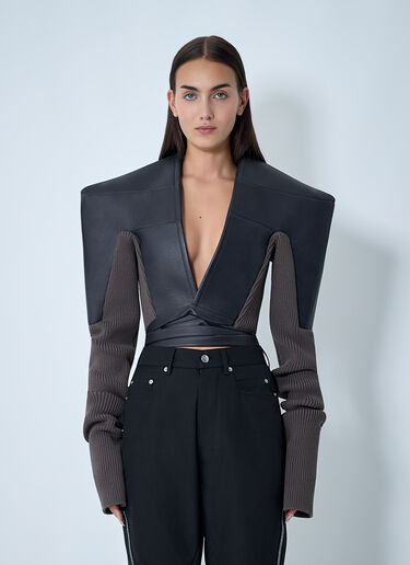 Rick Owens Tight Jacket Grey ric0262002