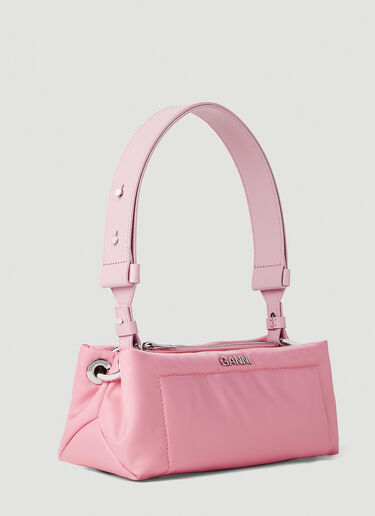 GANNI Pillow Baguette Shoulder Bag Pink gan0252054