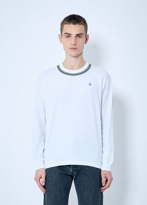 Diesel Logo Print T-Shirt Grey dsl0159016