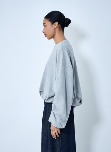 Dries Van Noten Oversized Crewneck Sweater Grey dvn0263003
