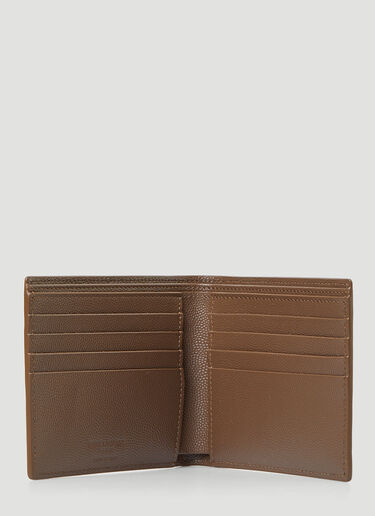 Saint Laurent Bi-Fold Wallet  Brown sla0145039
