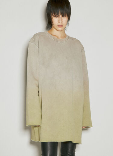 Moncler + Rick Owens Subhuman Long Sweatshirt Beige mcs0355011