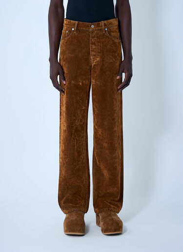 Velvet Jeans Dries Van Noten Velvet Jeans Brown dvn0162018
