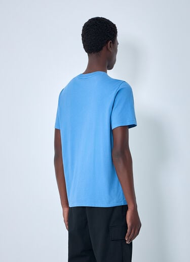 Moncler Cotton Logo T-Shirt Blue mon0164031