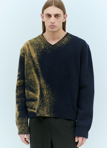 Sandstorm Sweater Maison Margiela Sandstorm Sweater Navy mla0154004