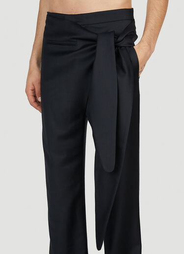 Aaron Esh Wrap Pants Black ash0152004