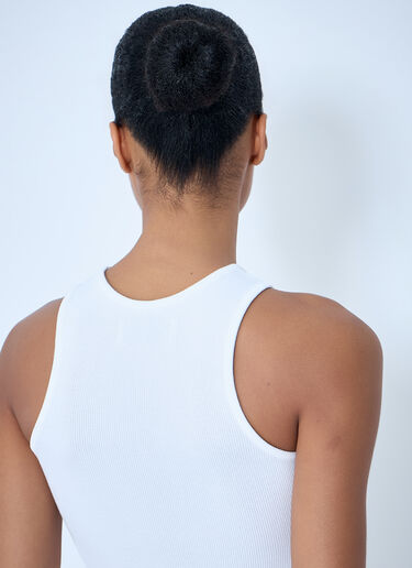 Vivienne Westwood 90s Ribbed Tank Top White vvw0264012