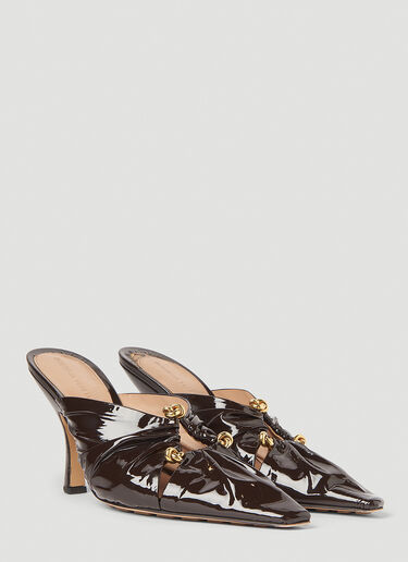 Bottega Veneta Polished Pump Heels Brown bov0253063