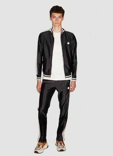 Shiny Track Pants 8 Moncler Palm Angels Shiny Track Pants Black mpa0351016