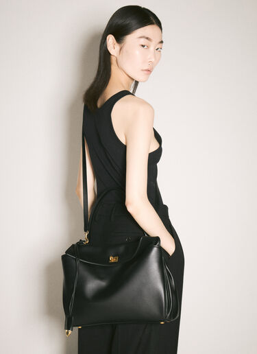 Balenciaga Rodeo Medium Shoulder Bag Black bal0256020