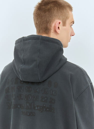 Maison Margiela Hooded Sweatshirt Black mla0158004