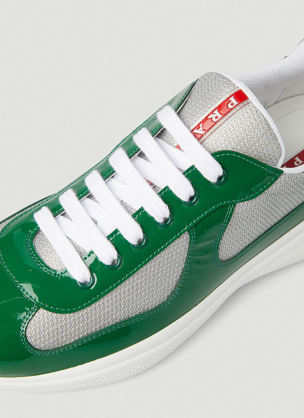 Prada Men s America s Cup Sneakers in Green LN CC