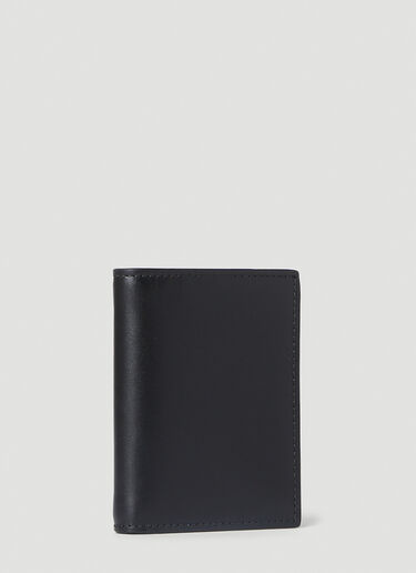 Comme des Garçons Wallet 클래식 프린트 바이폴드 지갑 블랙 cdw0352001