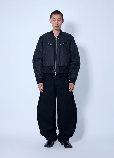 LN-CC® - Entire Studios: Arc Bomber Jacket - Black Entire Studios Arc Bomber Jacket Black ent0166004