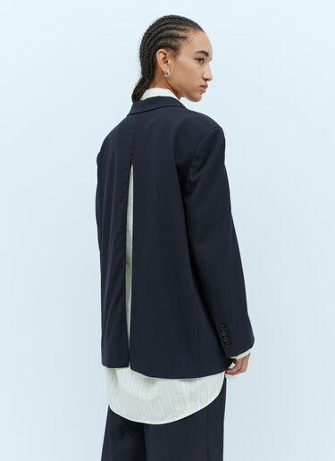 The Row Cochise Relaxed Blazer Black row0253005