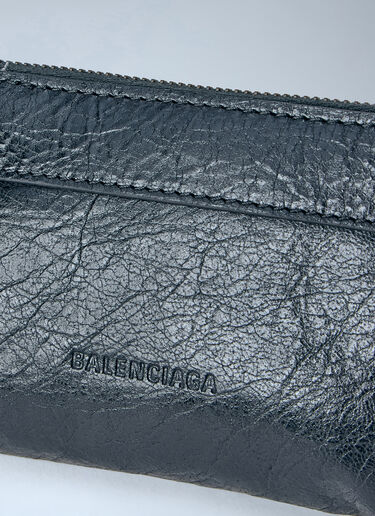 Charm Le City Zipped Pochette Balenciaga Charm Le City Zipped Pochette Black bal0263035