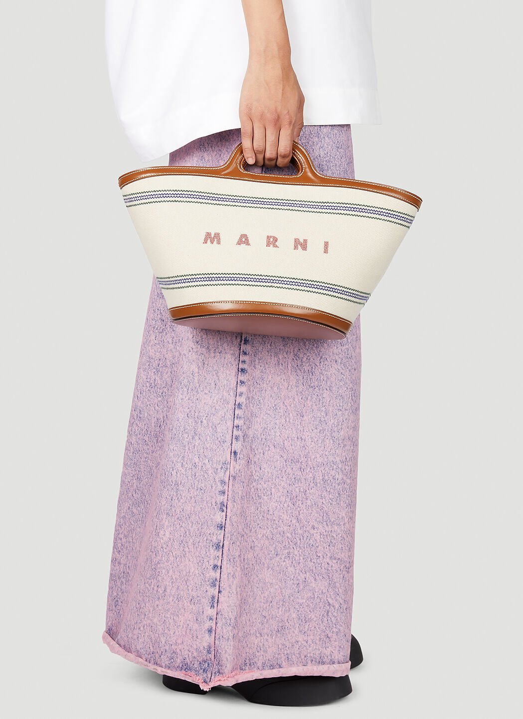 Marni Tropicalia Small Handbag Pink mni0255017