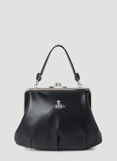 Vivienne Westwood Granny Frame Leather Handbag Black vvw0253042