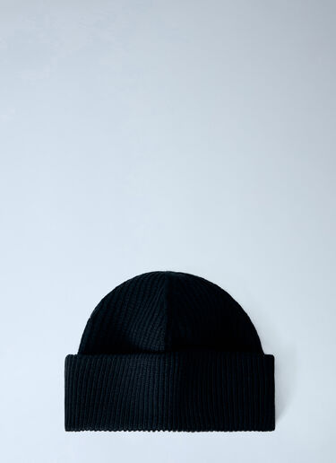Moncler RE/ICONS Ribbed Knit Beanie Black mon0166069