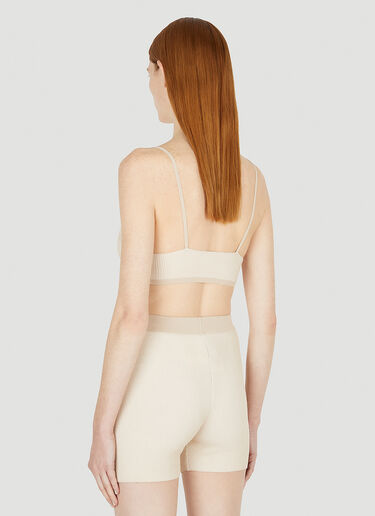 Jacquemus La Bandeau Valensole Top Cream jac0248023