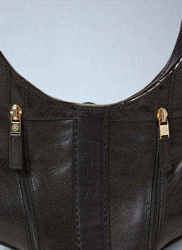 LN-CC® - Eden Tan: Bootbag 6 Shoulder Bag - Black Eden Tan Bootbag 6 Shoulder Bag Black ede0362010
