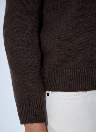 LN-CC® - The Row: Ovidia Cardigan - Brown The Row Ovidia Cardigan Brown row0265004